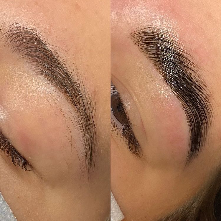 Keratin Brow Lamination + Wax